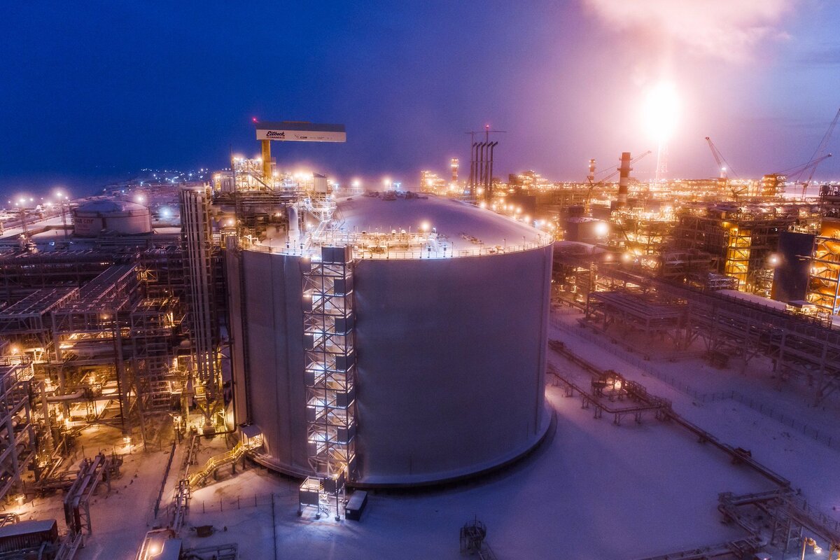 Завод сжиженного газа в россии