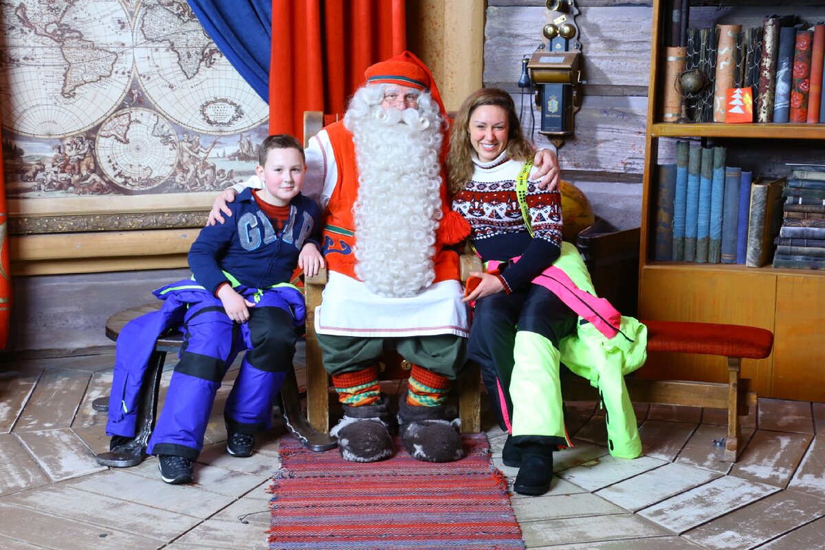 В резиденции Санта-Клауса