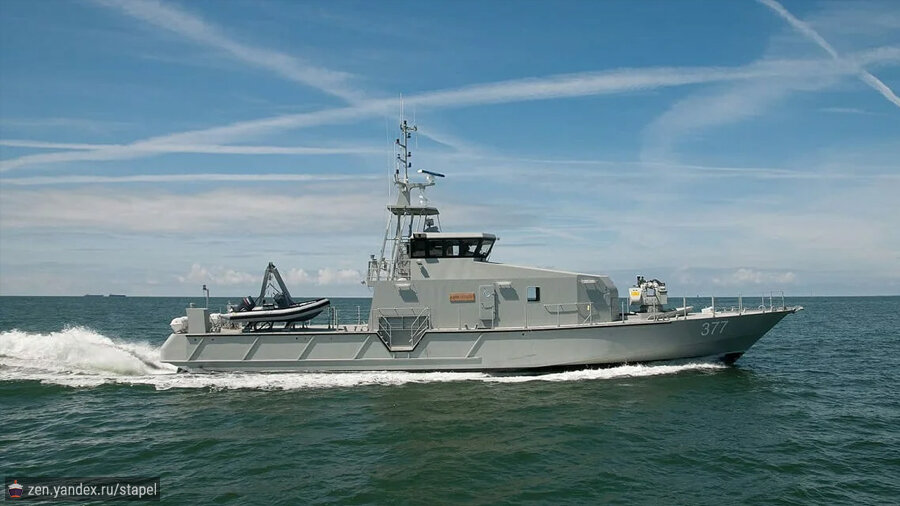 Катер проекта  OCEA FPB 98