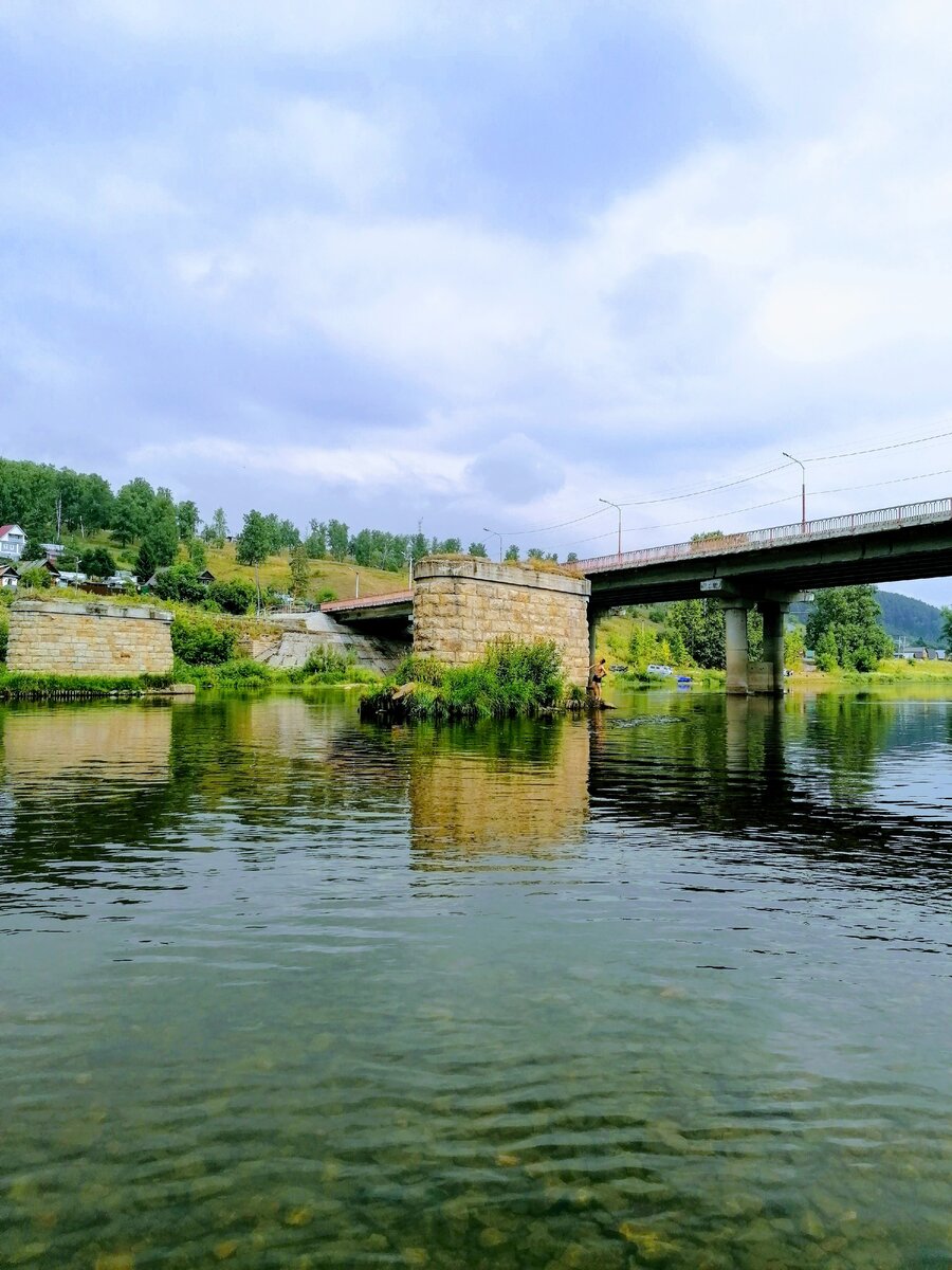 Красивое место для начала сплава
