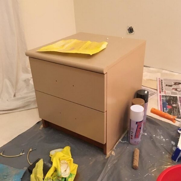 Как покрасить шкаф из ДСП своими руками