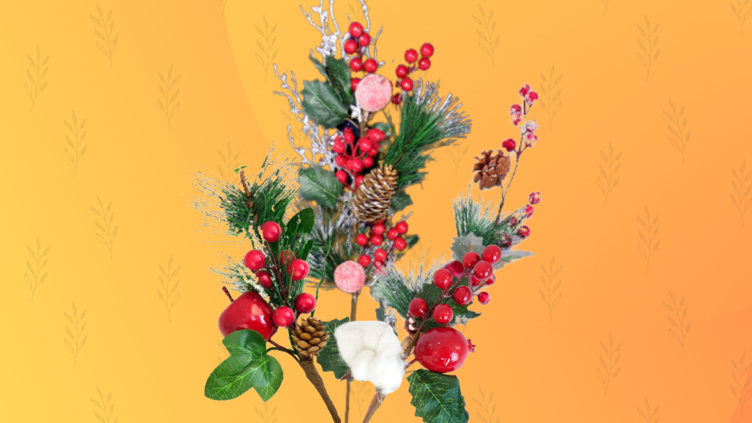 Мастер-класс от "Микрос": Обзор искусственных веток-вставок для новогоднего декора 🎄