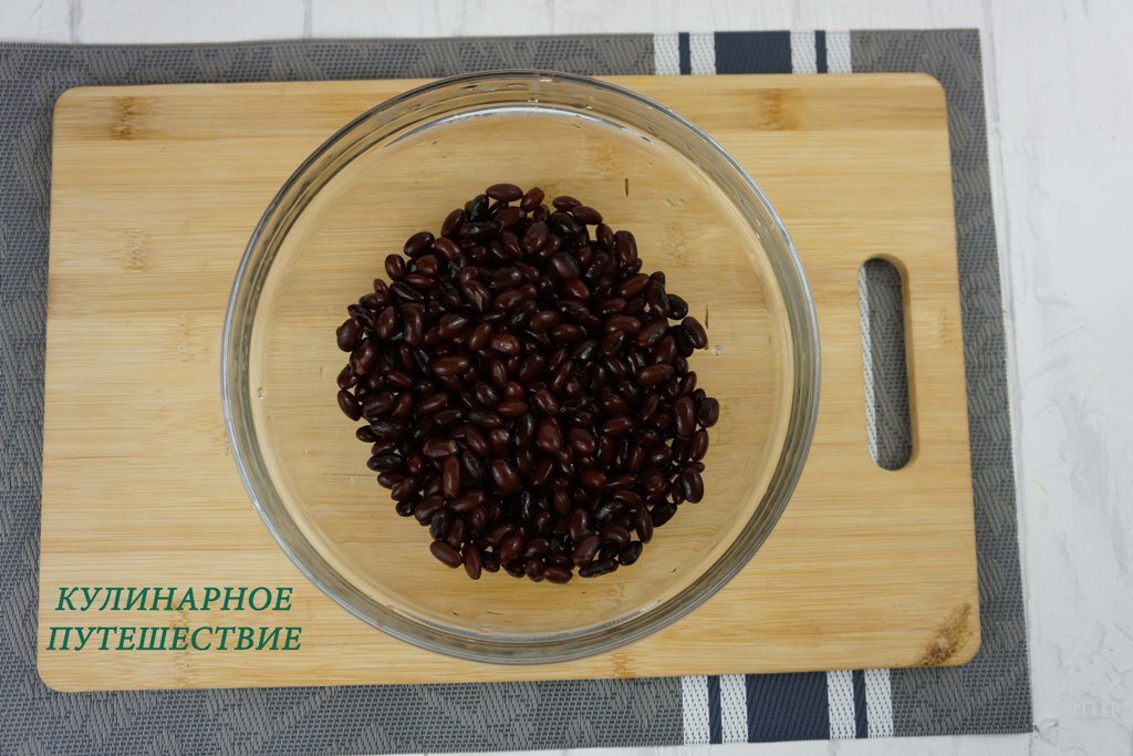 Сваренная фасоль