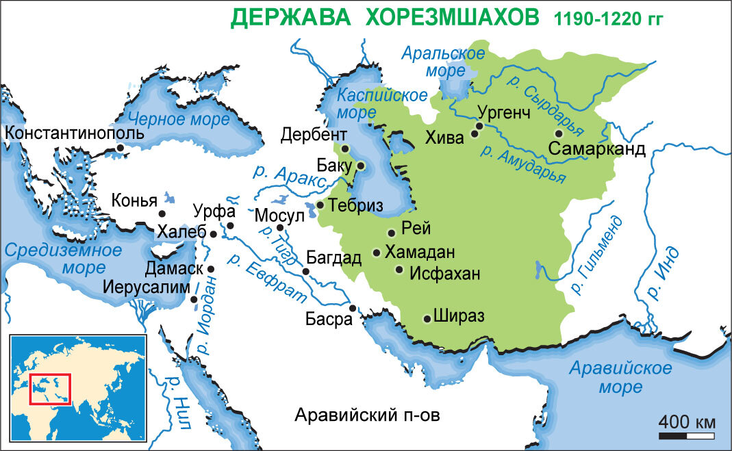 Империя Хорезмшаха Ала ад-Дина Мухаммада II