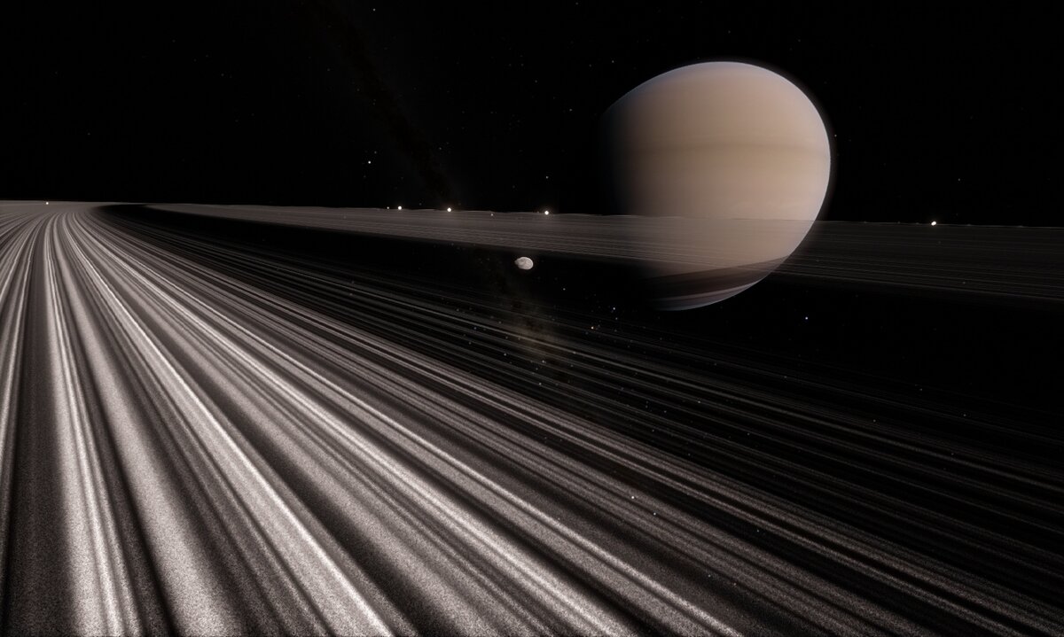 Сатурн и его кольца