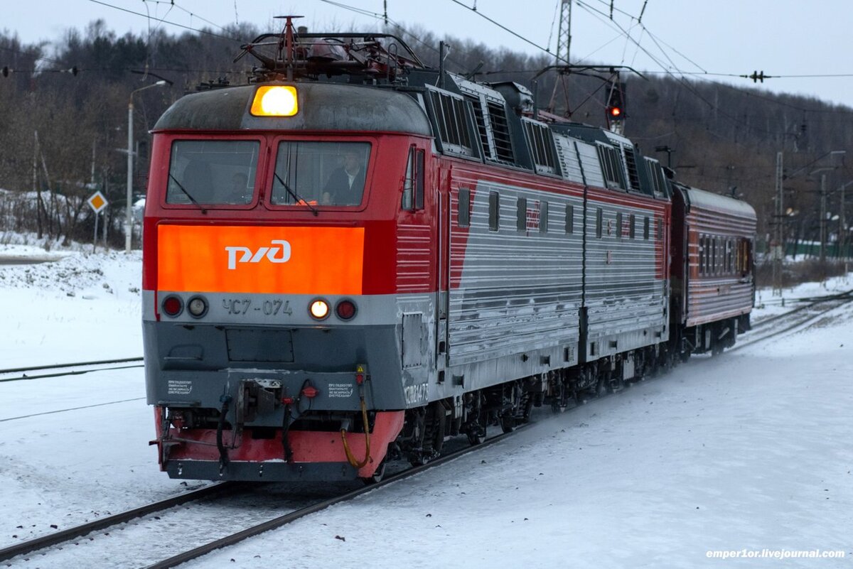 Эп2к-272. Ретро поезд Яхрома. 7042 Электричка большая Волга.