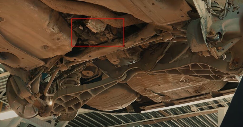 Расположение редуктора