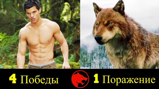 🐺 Джейкоб Блэк - Все Победы и Поражения Оборотня 😈!