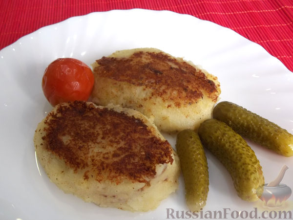 Картофельные зразы с мясом