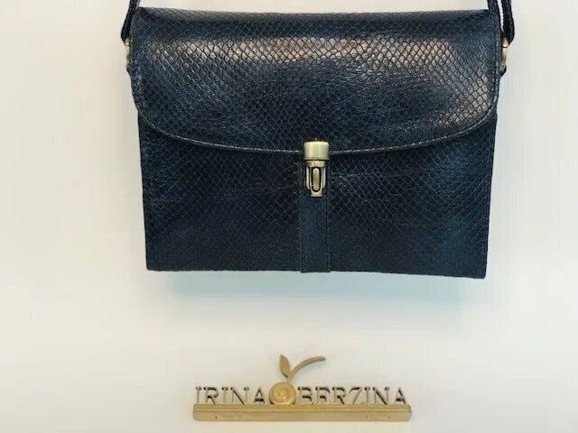 Кожаная сумка "Дея-02". Ателье Ирины Берзиной.