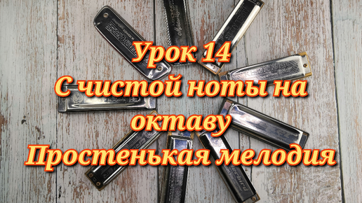 Губная гармошка урок 14