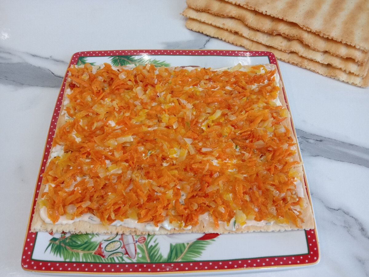 Рыбный торт Король
