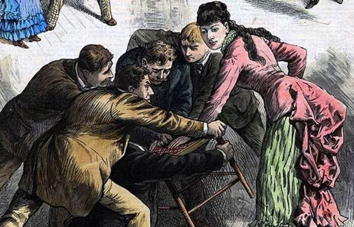 Номер со стулом в исполнении юной Лулу Херст. | Фото: georgiaencyclopedia.org. 
Источник: https://kulturologia.ru/blogs/290417/34339/