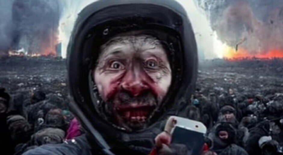    Нейросеть показала «последние селфи на Земле» — от таких кадров в венах стынет кровь. Источник: Robot Overlords