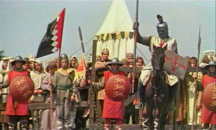 Кадр из фильма "Баллада о доблестном рыцаре Айвенго" (1982)