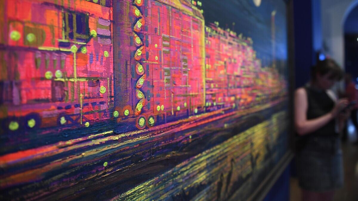    На открытии выставки "Твоя страна: Сахалин и Курилы сквозь время" © РИА Новости / Кирилл Каллиников