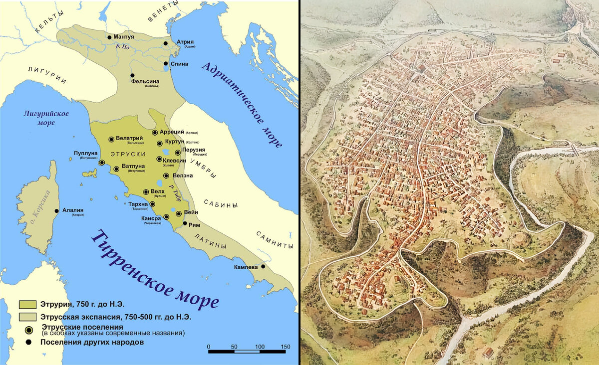 Кого римляне называли венедами как они жили. Этруски карта. Этруски карта расселения.