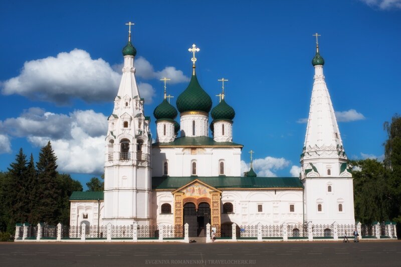 Церковь Ильи Пророка, одна из лучших достопримечательностей города
