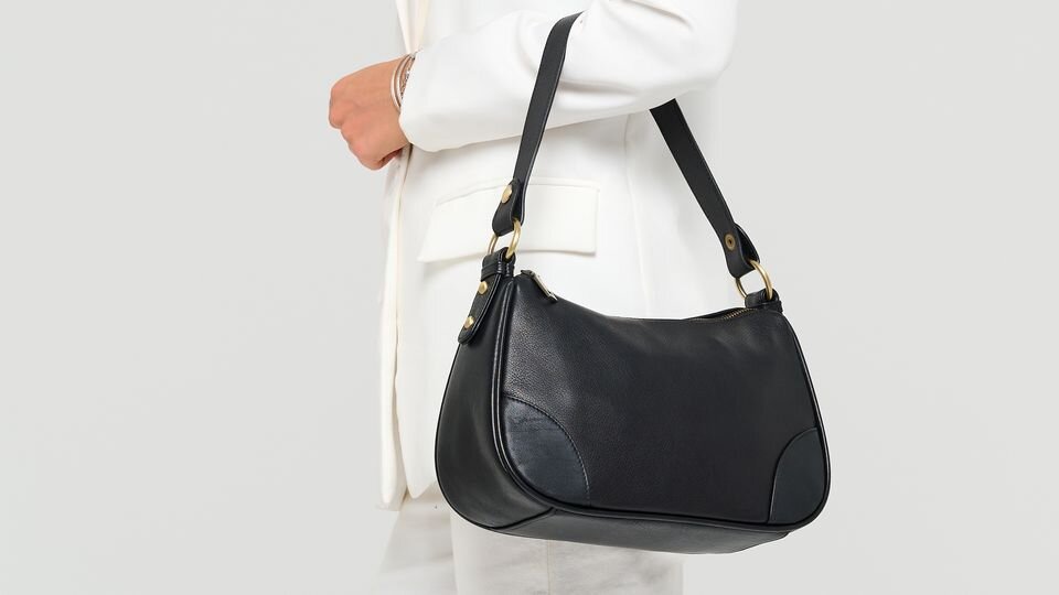 Женская сумка из натуральной кожи бренда Faustini