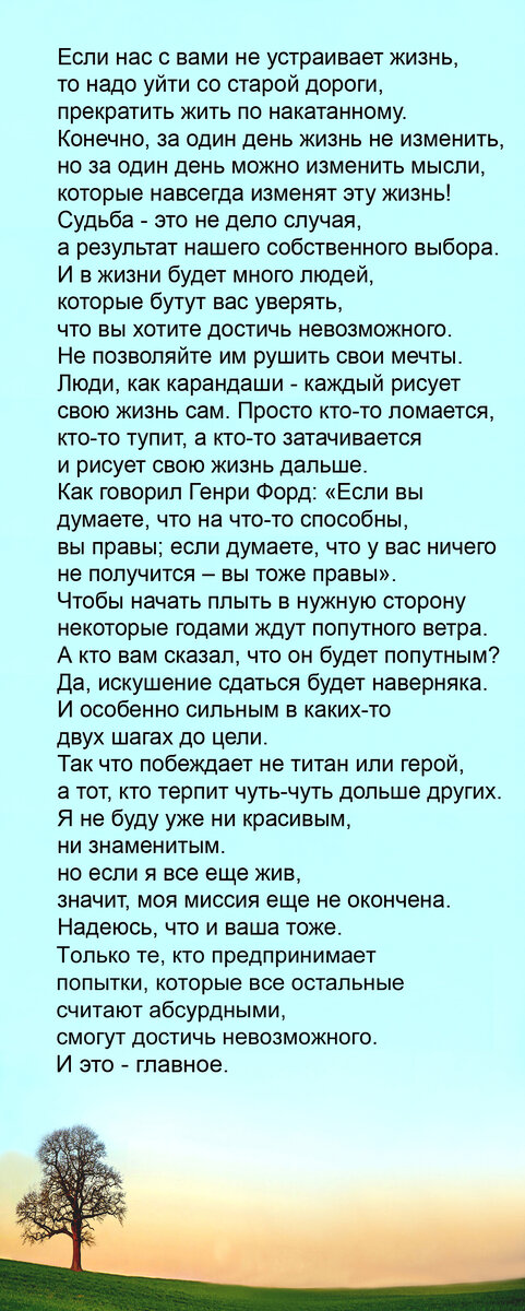 Текст и изображение автора 