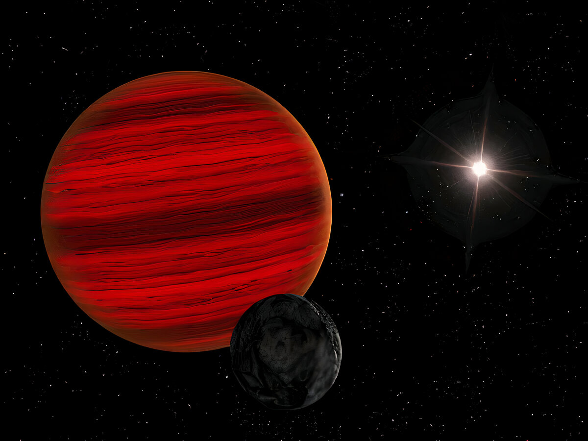 Коричневый карлик крадёт планету  из её родной звёздной системы и уносит в тёмный космос