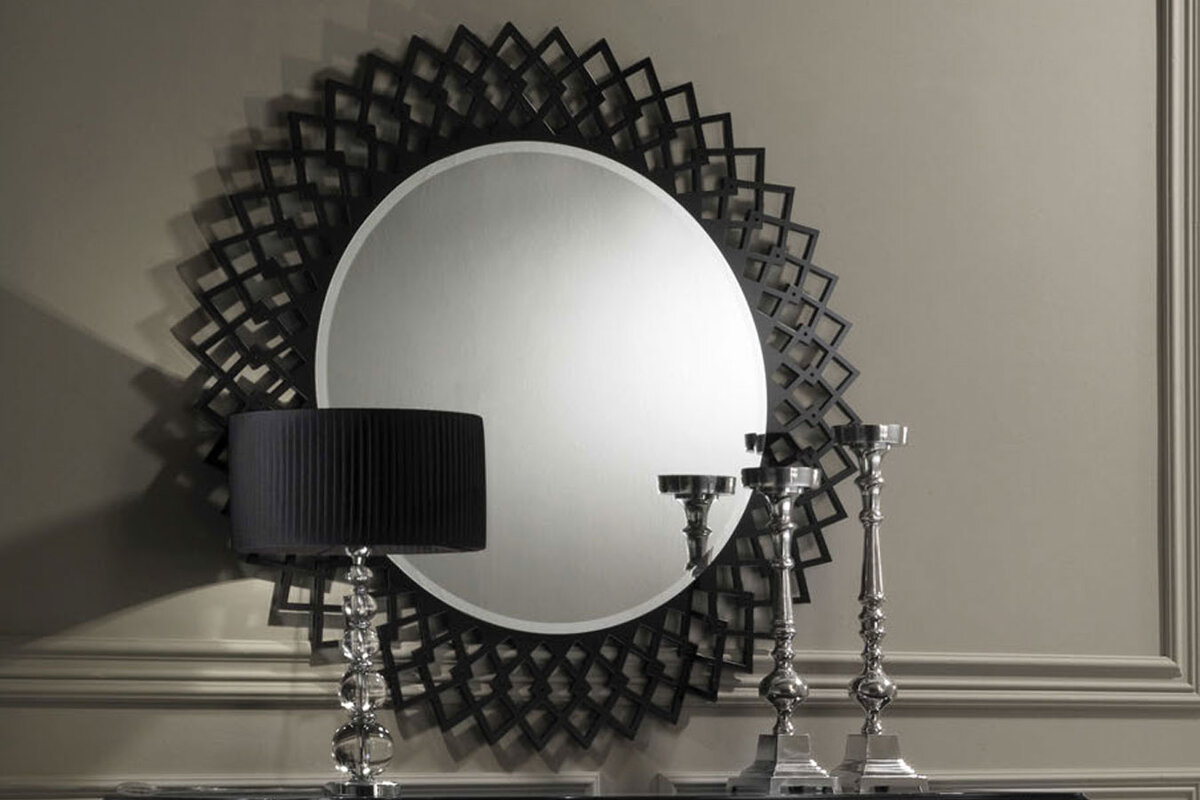 Зеркало Colbert Mirror Black 86