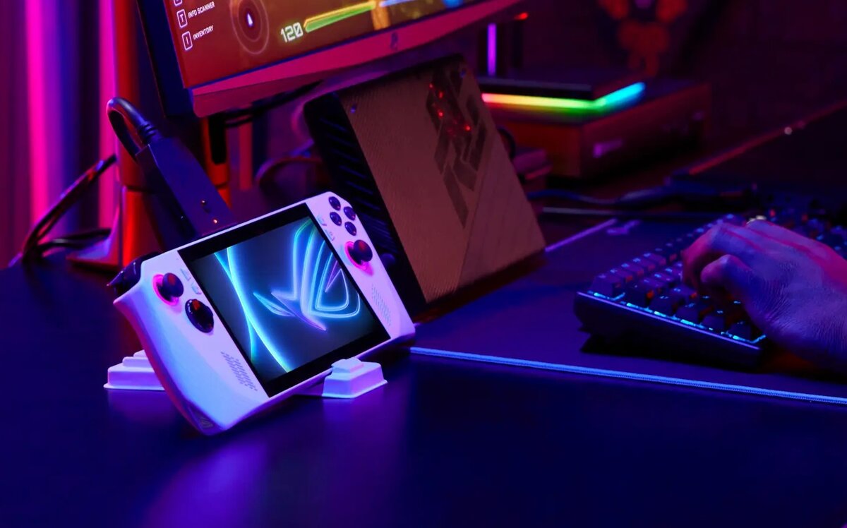 Как подключить asus rog ally к пк