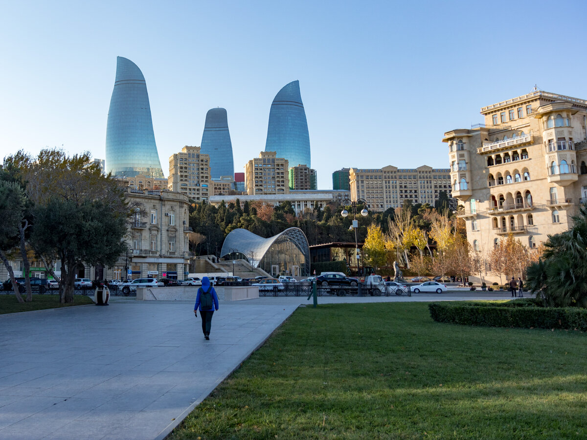 Фото в баку бульвар