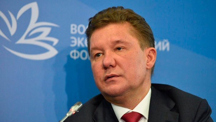 Глава "Газпрома" Алексей Миллер.