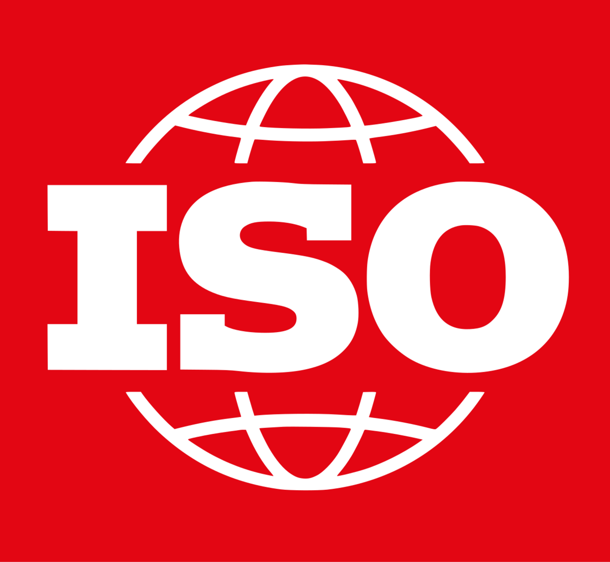 Логотип международной организации по стандартизации. Сайт: www.iso.org