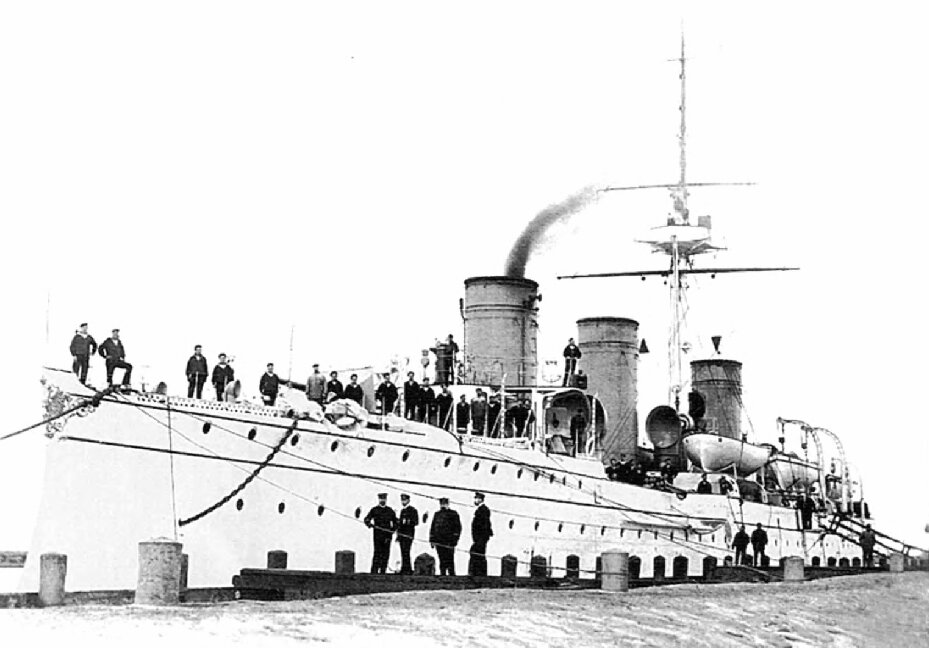 Бронепалубный крейсер "Новик" 