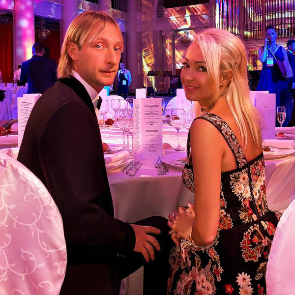 Евгений Плющенко и Яна Рудковская