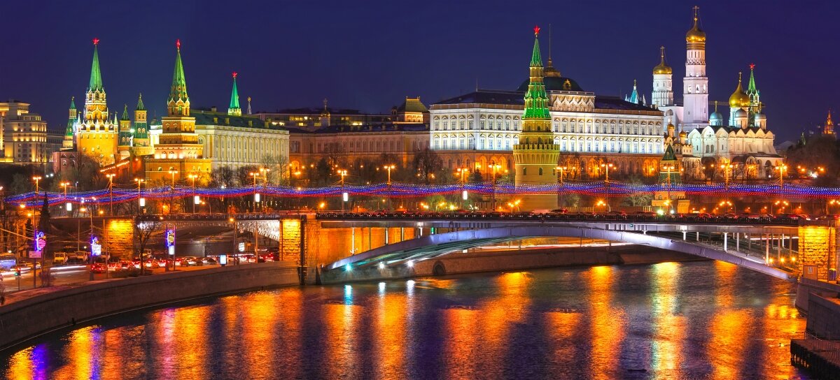 Москва-река в самом центре города