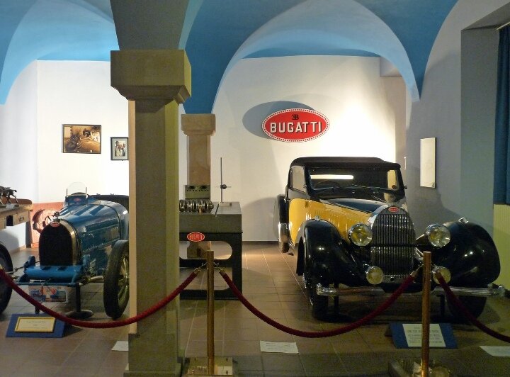 Музей Bugatti в Molsheim 
