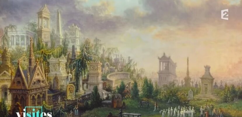 Пер-Лашез в 19 веке. Канал2