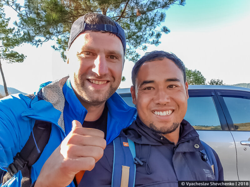 Этот парень водил меня к вершине