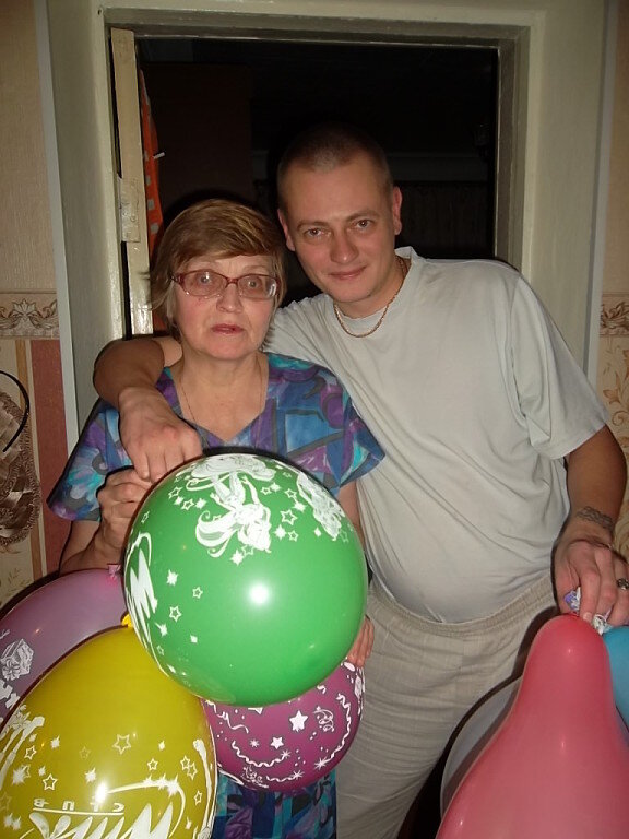 Я со своей мамой 