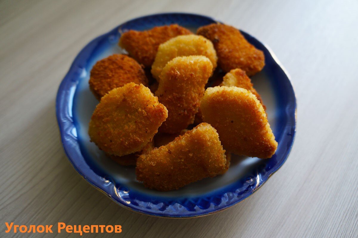 Вкусные, домашние наггетсы  