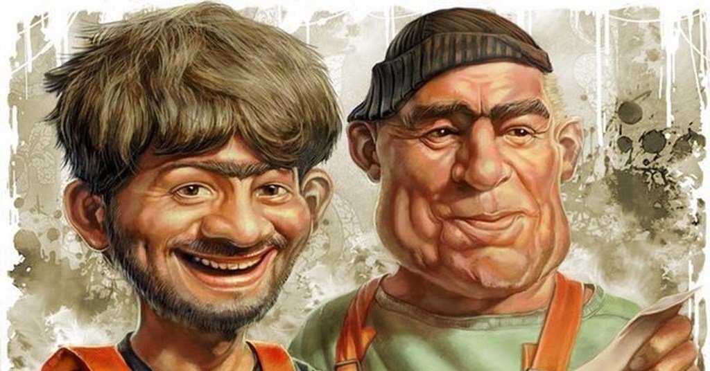 Равшан и Джамшут. Не, я не тупой. Бывает, прикидываюсь. Но это не в счёт.