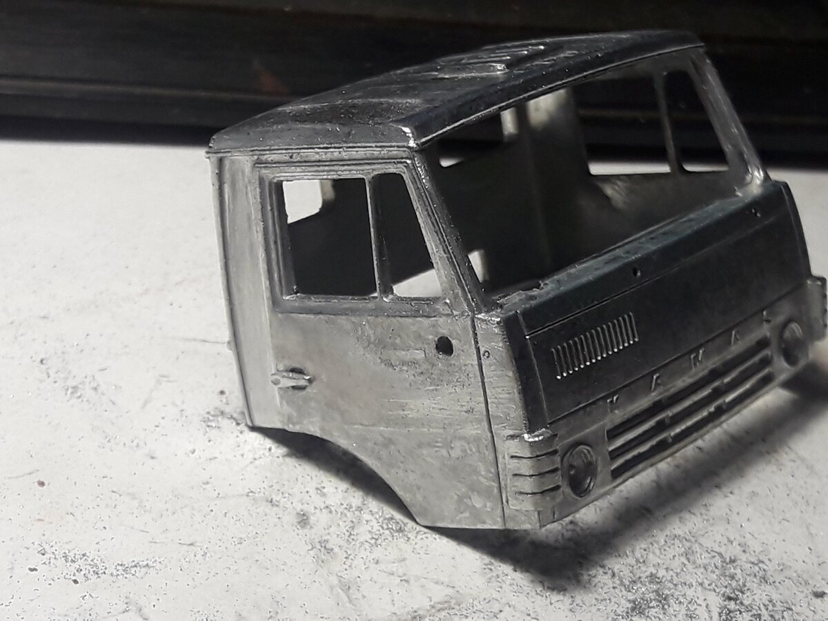 Работа над кабиной