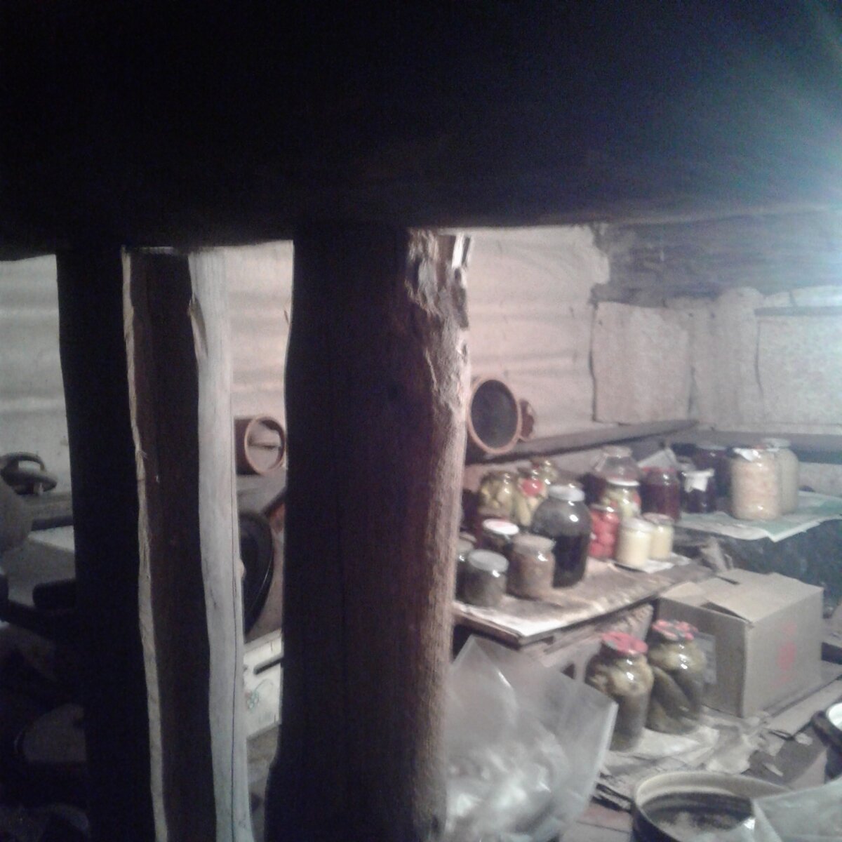 Место под печью. 