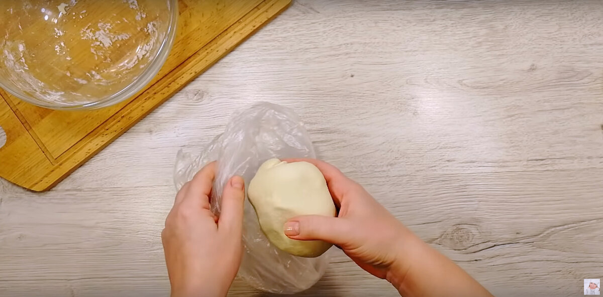 Тесто на кипятке. Необычный обед с мясом для всей семьи.