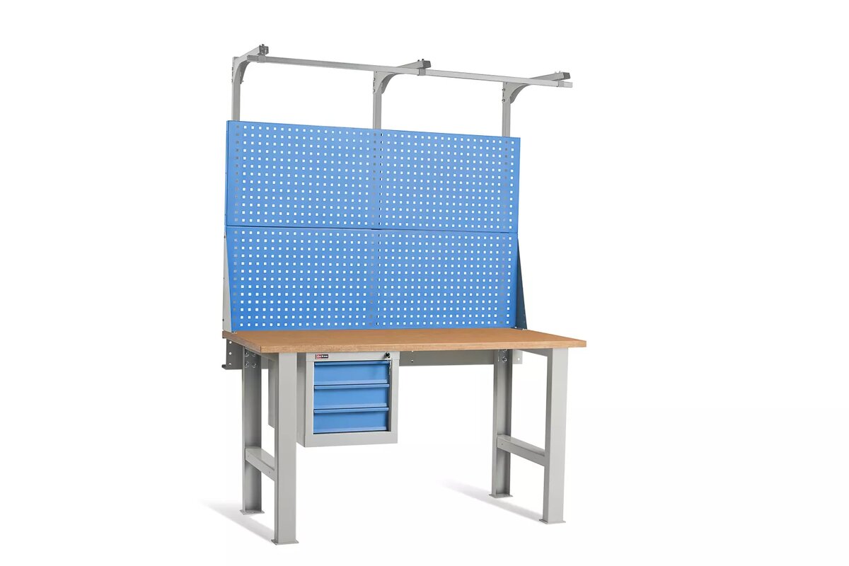 Верстак ДиКом ВЛ-150-02Ф с экраном ВЛ-150-Э3