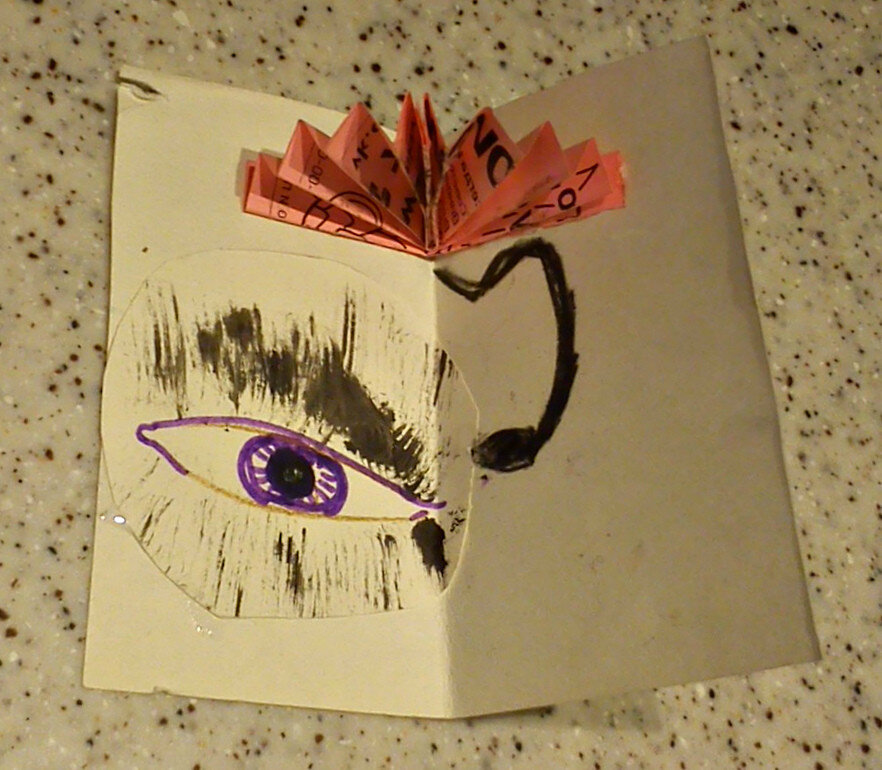 Машина открытка. Фото автора