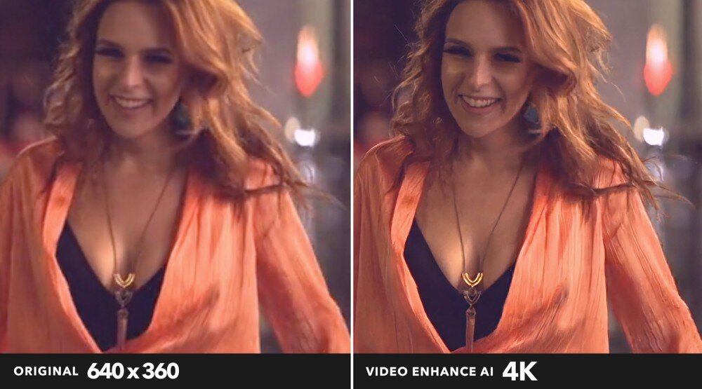 
Пример пересчёта видео в Video Enhance AI