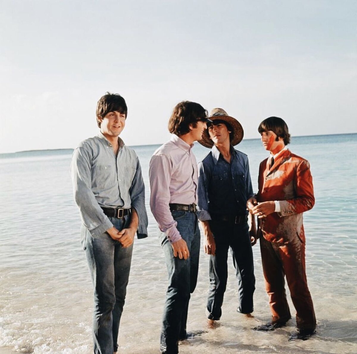 Битлз на Багамах. Источник фото: Getty Images