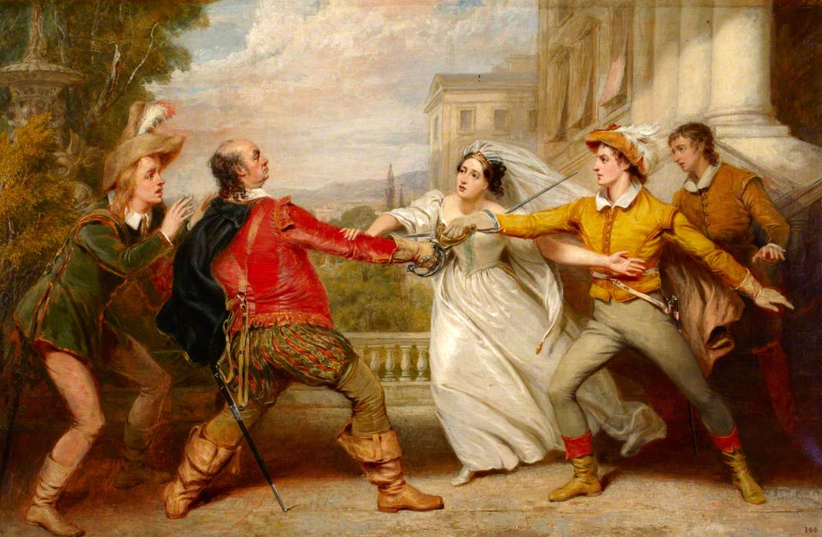 Барон Фредерик Лейтон (1830–1896). Шекспир у "двенадцатая ночь". Двенадцатая ночь Шекспир дуэль. Двенадцатая ночь Уильям Шекспир иллюстрации.