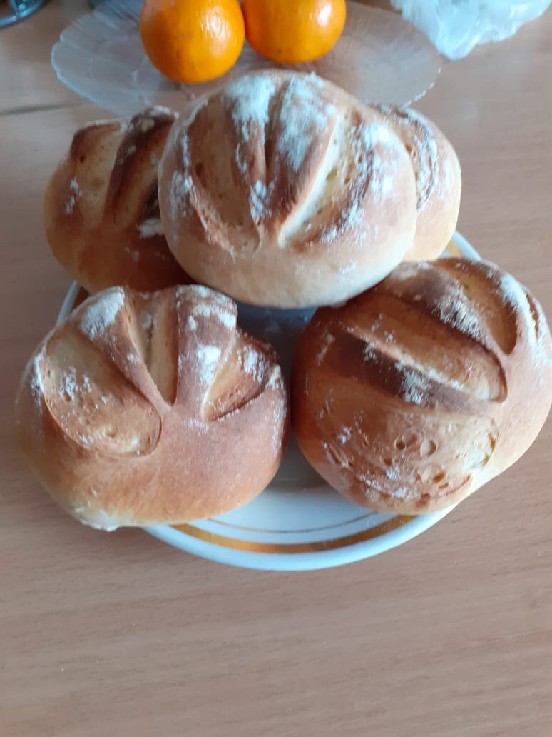 Немецкие булочки приготовленные мною по выше указанному рецепту!!!