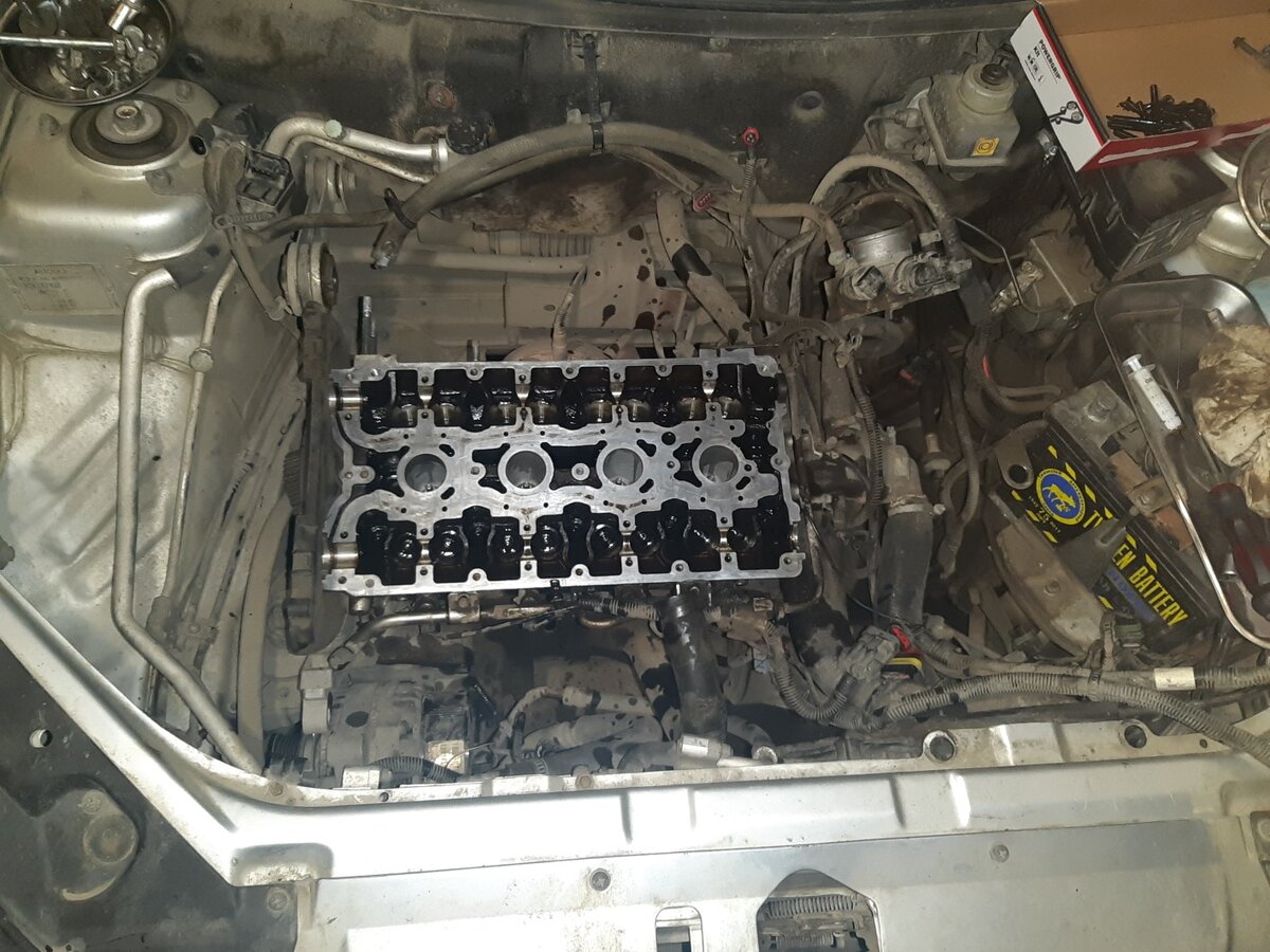 Вид разобранной системы ГРМ.