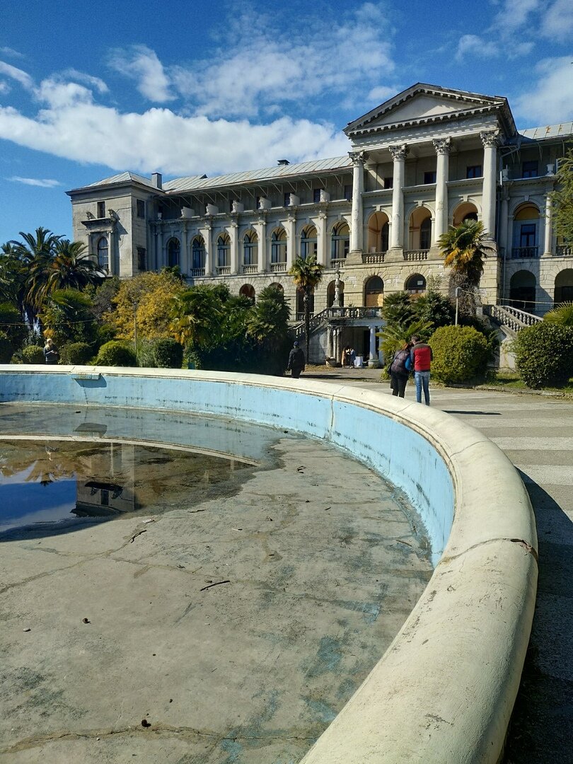 Старые фото санатория орджоникидзе в сочи